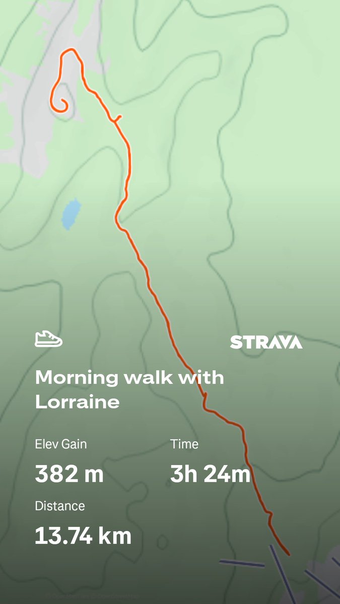 zdownunder's tweet image. Check out my walk on Strava: strava.app.link/wJxzbR9ot0b