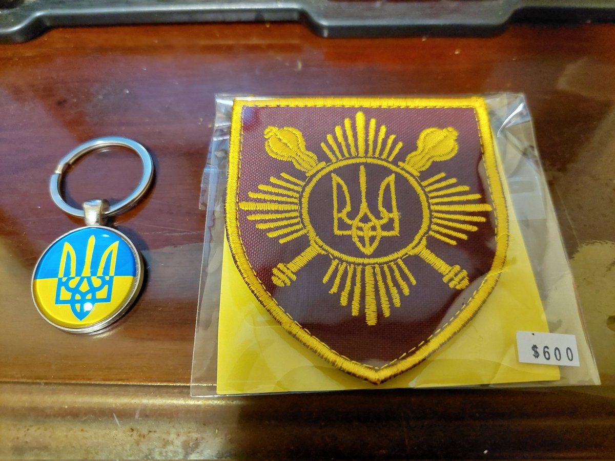 bvb774558's tweet photo. @WW3finalboss1 Never get tired.
I bought it at an exhibition in Taiwan from a booth that supports Ukraine. https://t.co/o6zPD6nsAw