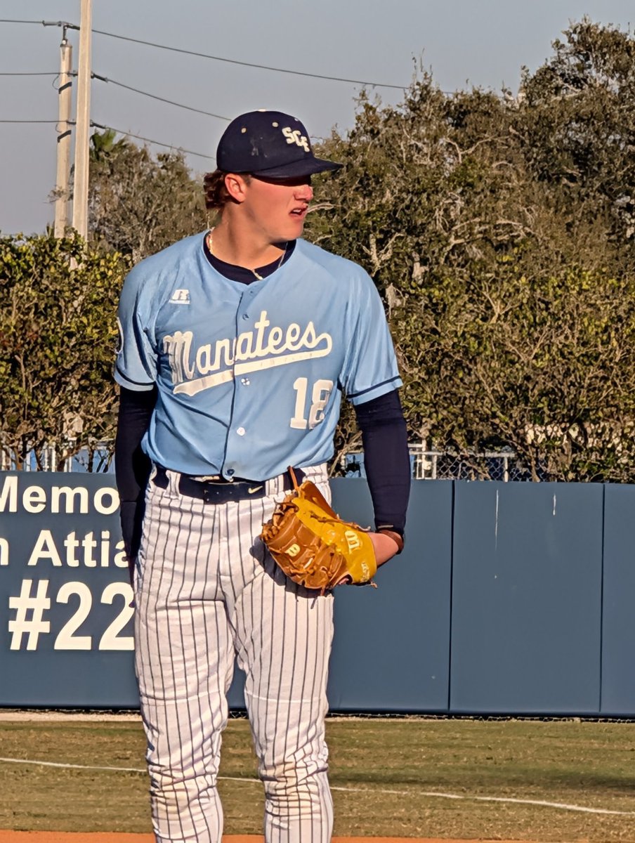 SCFBaseball's tweet photo. The #TEES are back at home and underway vs Pasco Hernando State College tonight!  #WynnField https://t.co/vbfpJCq06b