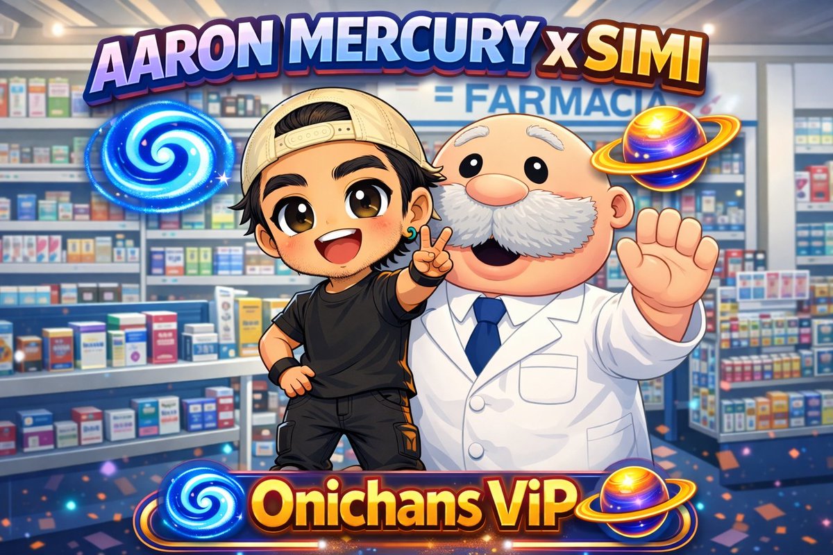 Nos la hicieron Onichans, otra vez cambio de frase 🫣

AARON MERCURY X SIMI