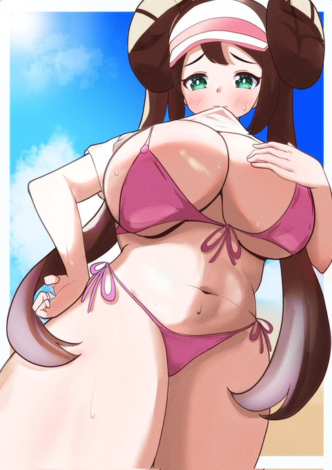 メイちゃんおっぱい見せてー! #Pokemon #rosa