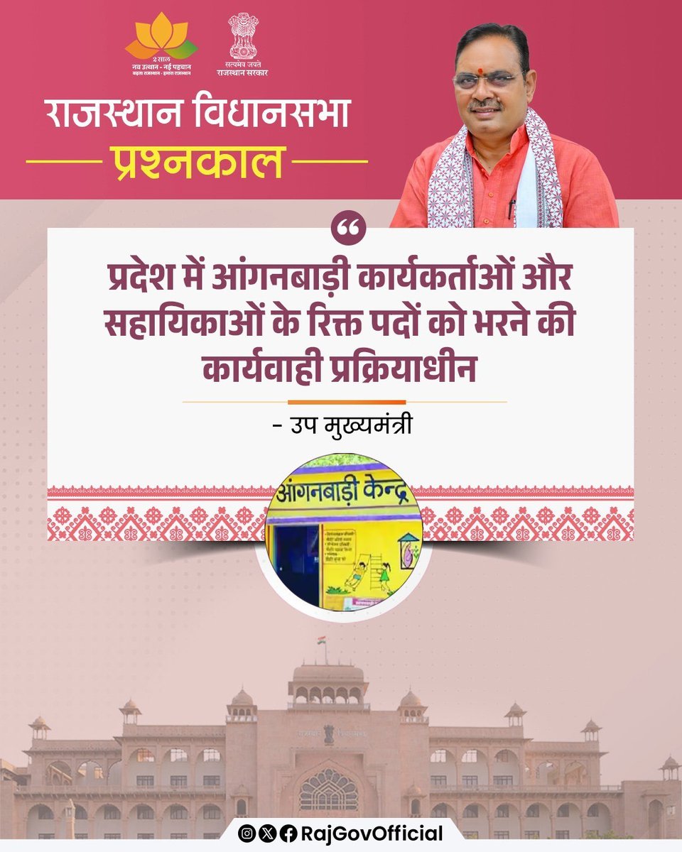Government of Rajasthan tweet media