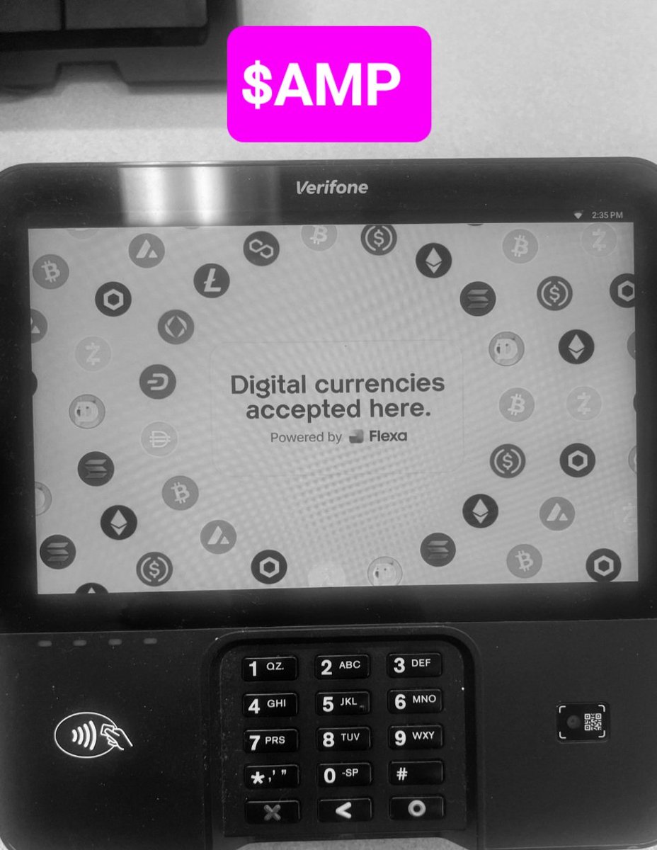 Can you imagine not investing in a business with a $150M market cap, doing the same thing as <a href="/Visa/">Visa</a> with a $650B market cap like <a href="/FlexaHQ/">Flexa</a>'s $AMP token?

💎 That's potentially a 433,233% gain!  
💎 Even 1% would be a 4,332% gain!
💎 Check out <a href="/ampdotxyz/">Amp</a>!