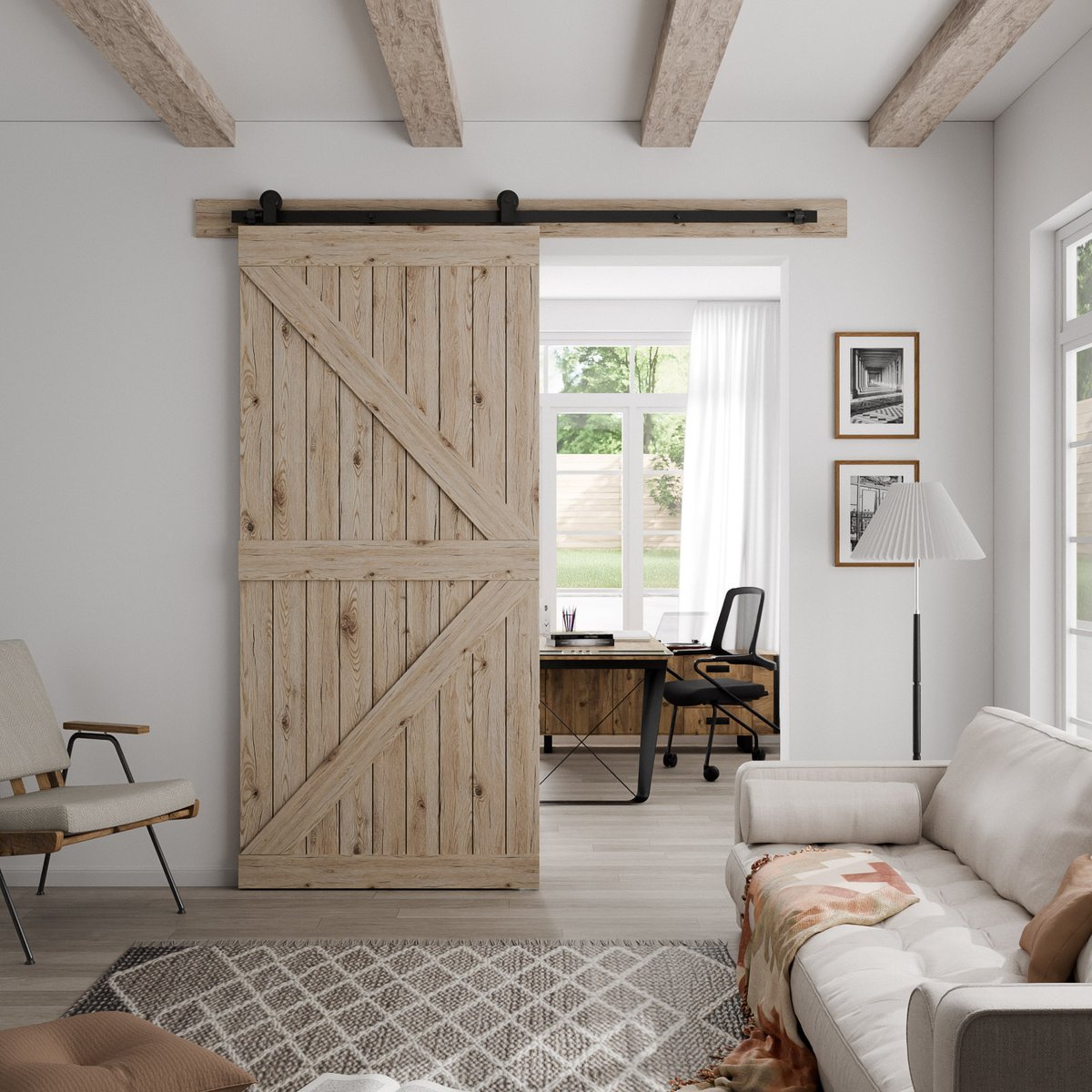 boxichen1's tweet photo. 🚪 Upgrade your doorway with our 6.6FT Sliding Barn Door Hardware Kit!
✅ Fits 40" single wooden doors
✅ Carbon steel track 
✅ Silent &amp; smooth sliding
✅ Easy DIY install
Perfect for #HomeImprovement &amp; #DIY 
🔗 [https://t.co/QKw945XHO2]
#BarnDoor #RenoTips #InteriorDesign https://t.co/HhzGicxzzB