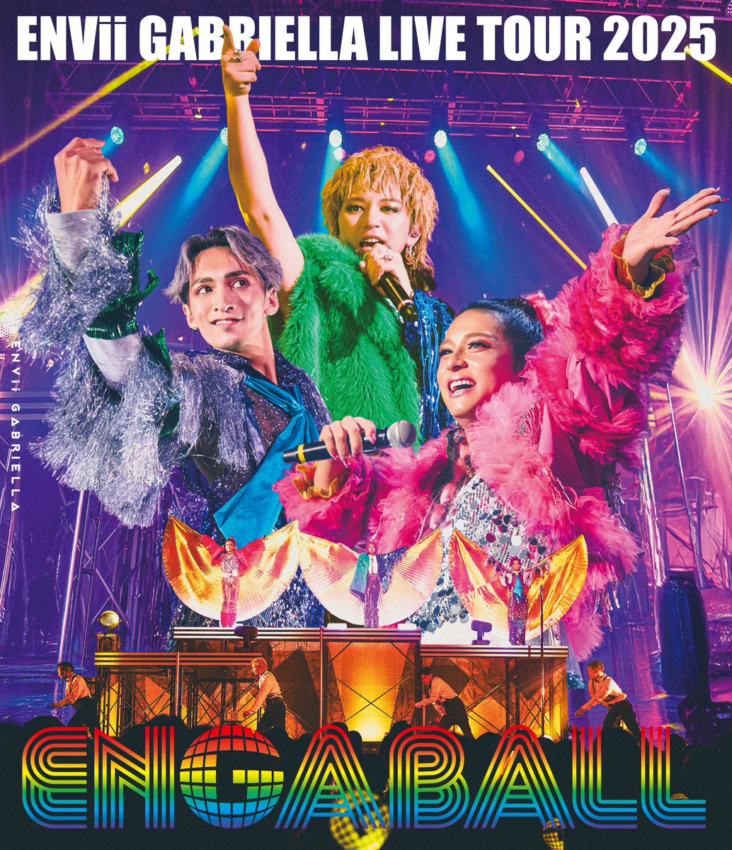 kingrecord_rock's tweet photo. 【#ENViiGABRIELLA】
Blu-ray「ENVii GABRIELLA LIVE TOUR 2025 ENGABALL at Zepp DiverCity(TOKYO)<KING e-SHOP限定盤>」
本日発売ッ!
購入特典は”メンバー別フォト3枚セット”
ランダムで直筆サイン入り!🖊
なくなり次第終了なのでお早めにッ!
https://t.co/hqy8p53Baf
#エンガブ
#ENGABALL https://t.co/pypAPOGSja