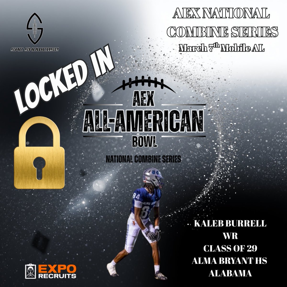 Kaleb “KB” Burrell 2029 WR tweet media