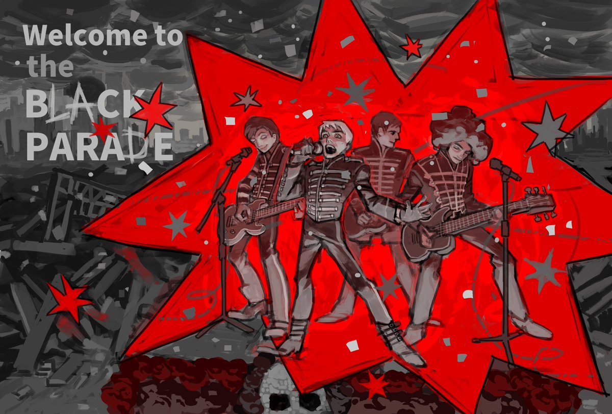 Welcome to the black parade!!
#mcr