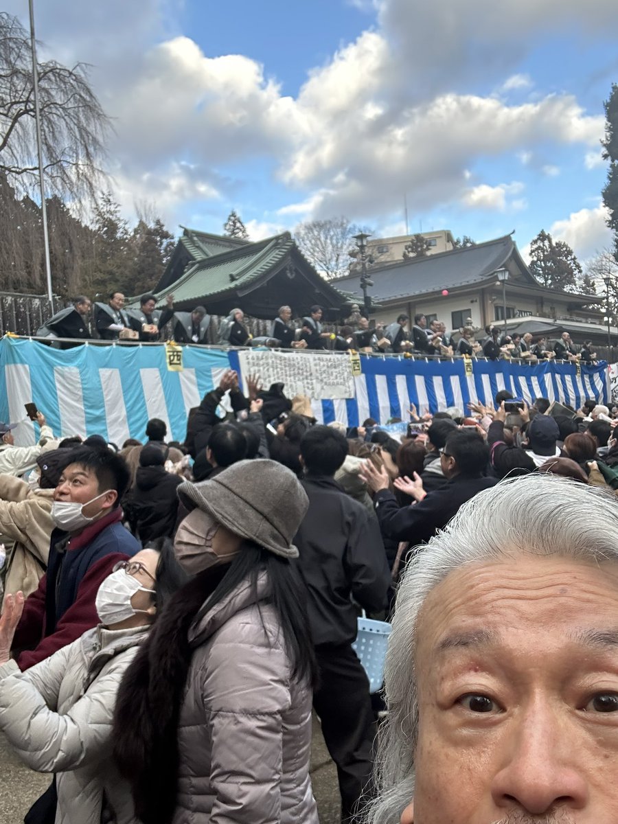 鬼👹は〜外〜！福は〜内いい〜❣️