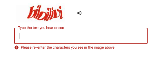 ady_raina's tweet photo. I think at this point only AI can figure out captchas ... someone working on this or what? https://t.co/suAbkw7gm5