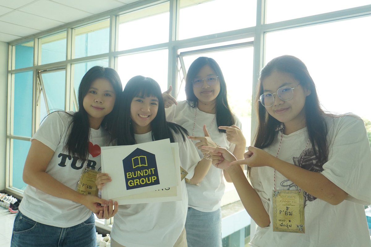 Xscopecamp001's tweet photo. 🗯️🙏🏻 ทางสโมสรนักศึกษาเทคนิคการแพทย์และรังสีเทคนิค มหาวิทยาลัยมหิดล ขอขอบคุณ

“Bundit group” 🏢

ที่ให้การสนับสนุนในการจัดค่ายต้นกล้าส่องแสงครั้งที่ 7 “X-Scope Camp VII” 🌱✨

#bunditgroup #บัณฑิตกรุ๊ป
#XScopeCampVII #ค่ายต้นกล้าส่องแสงครั้งที่7 #มหิดล https://t.co/TjjyUzPFI9