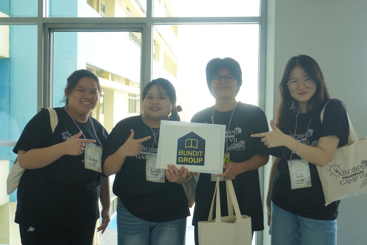 Xscopecamp001's tweet photo. 🗯️🙏🏻 ทางสโมสรนักศึกษาเทคนิคการแพทย์และรังสีเทคนิค มหาวิทยาลัยมหิดล ขอขอบคุณ

“Bundit group” 🏢

ที่ให้การสนับสนุนในการจัดค่ายต้นกล้าส่องแสงครั้งที่ 7 “X-Scope Camp VII” 🌱✨

#bunditgroup #บัณฑิตกรุ๊ป
#XScopeCampVII #ค่ายต้นกล้าส่องแสงครั้งที่7 #มหิดล https://t.co/TjjyUzPFI9