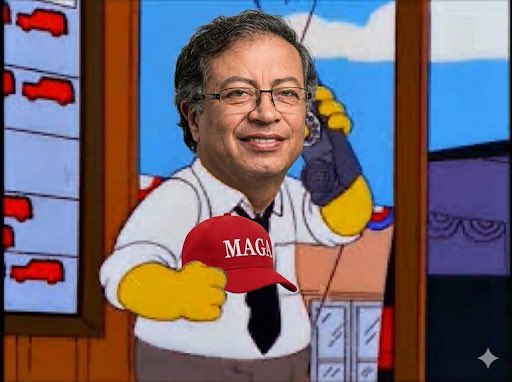 ElDestapadorCol's tweet photo. “Aló, Vero, no nos sacaron de la lista Clinton, pero logré saborear las suelas de sus zapatos 😬”

Llamada después de la reunión con Trump en la Casa Blanca en Washington. https://t.co/OzymqUIDCE
