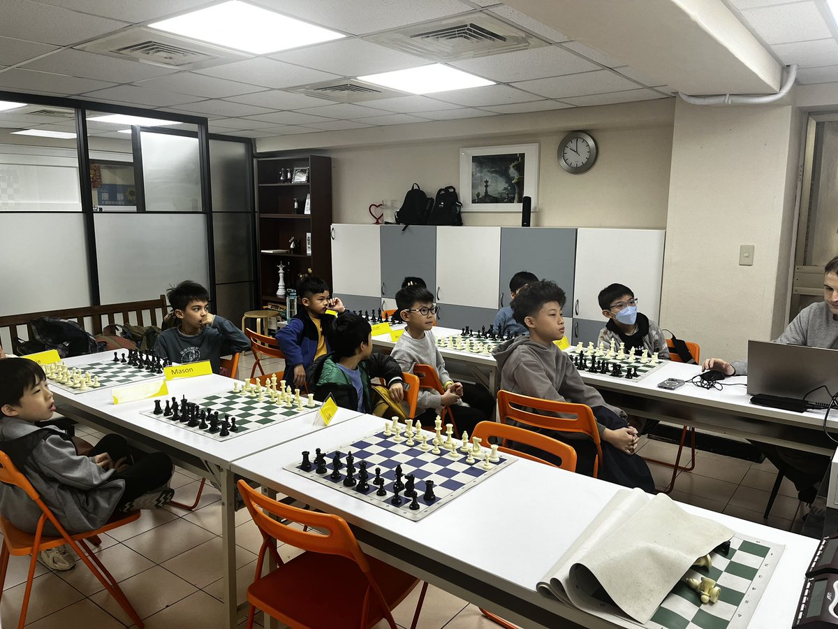 ChessTaiwan's tweet photo. Winter camp is going on these 2 weeks … https://t.co/hiOIXReEQx