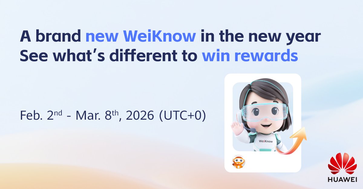📬A different look, a new interface that was optimized and an upgraded Q&amp;A service experience. 
Try out the improved WeiKnow and share your valuable suggestions to win rewards! tinyurl.com/4kdehjfk