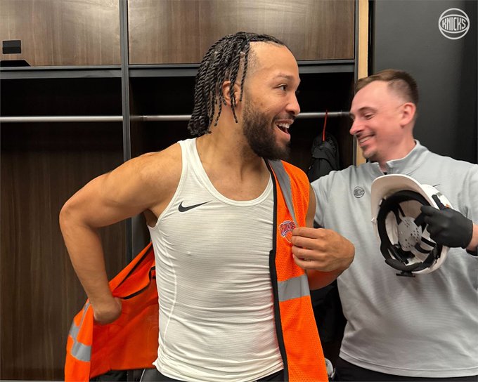 THEY SAID IT WAS IMPOSSIBLE. JALEN BRUNSON: DEFENSIVE PLAYER OF THE GAME. 💪🦺