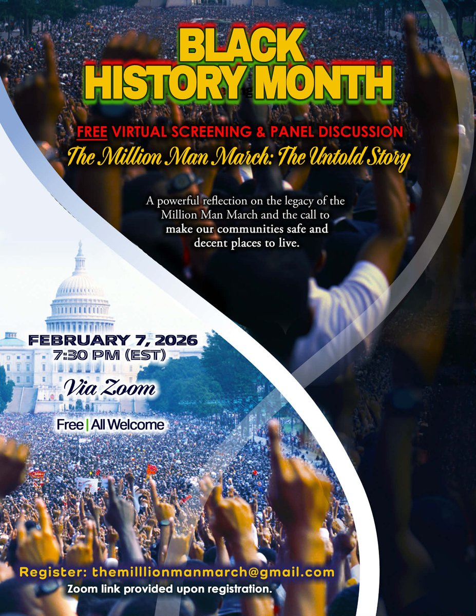 The Million Man March tweet media