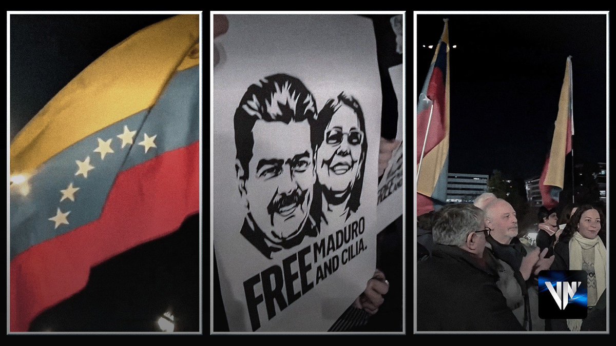 InspeccionZu's tweet photo. Hace un mes, el derecho internacional fue herido de gravedad con el secuestro del presidente @NicolasMaduro y de la primera combatiente @ConCiliaFlores Hoy, los pueblos del mundo exigen su liberación inmediata para restituir el marco legal internacional
 #NicolásYCiliaHéroes https://t.co/2h5ukCIkIq