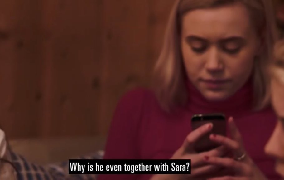 meowjigae's tweet photo. something that kills me every time is when isak was outed by the ouji board in skam season 2 like girl 😭 https://t.co/LFDNL8qEfh