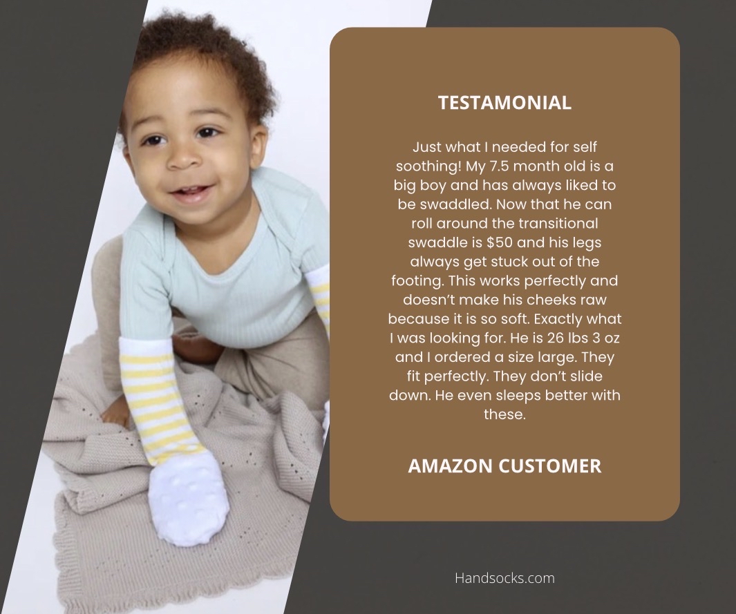 handsocks's tweet photo. Such a great testimonial, if you have our product, be sure to send a testimonial or a testimonial from somebody else that has them!

#Testimonial #Family #Baby #Friends #Love https://t.co/sqyOD8VaAU