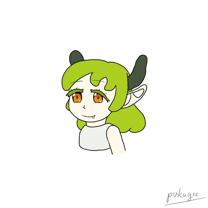 本日の30分集中描き(-10分) 久々の通常サイズ感