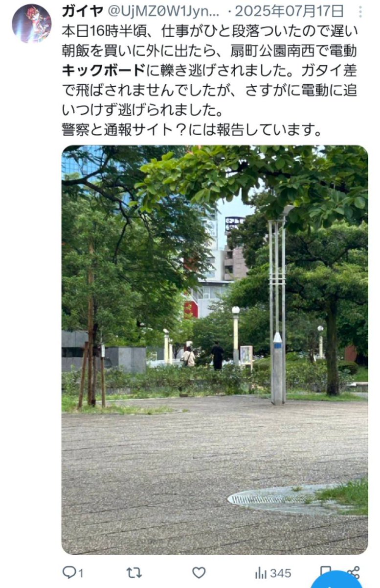 GnReii's tweet photo. @UjMZ0W1Jyn3Q8rV ガイヤさん1人でもこんなに轢かれてるんだからLUUPは本当に害悪ですよね。 https://t.co/U3flGYTR95