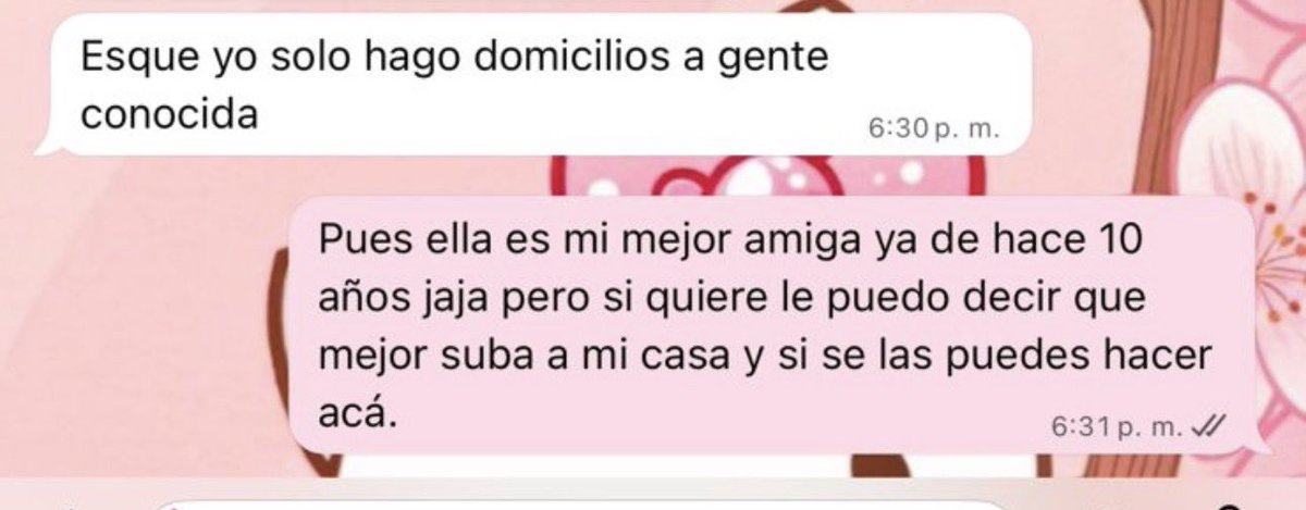 nataaajc's tweet photo. Entre más conversaciones con mis amigas me tope estos dos chats y lo lindo que hablan de mí 
Algo bueno tuve que hacer para tenerlas https://t.co/BBy8VmqagU