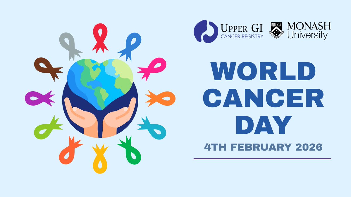 Upper Gastrointestinal Cancer Registry tweet media