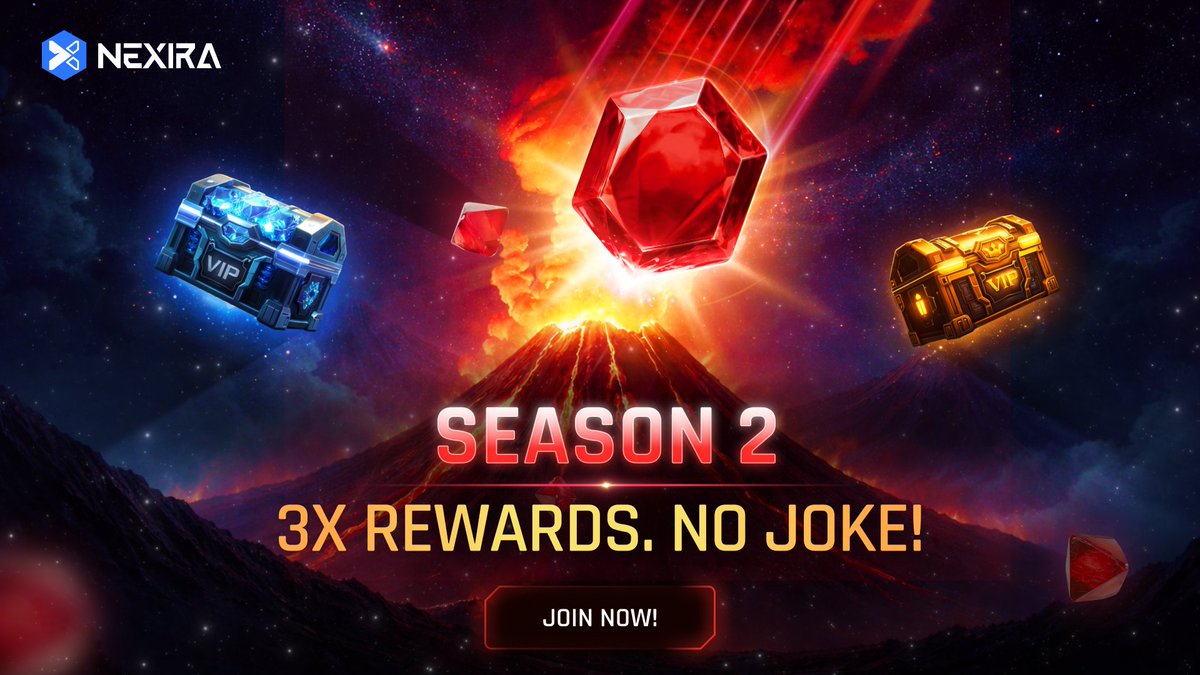 NexiraDAEP's tweet image. Ho ho ho! Season 2 has arrived. ❄️ 
You guys know what to do... 💪

But something crazy... 🤯 
We are TRIPLING the rewards. YES, 3X. Bc we still have more to distribute based on allocated reward boxes. 🎁

Missed Season 1? NP. But this is your last chance. ❤️ 
Make sure you…