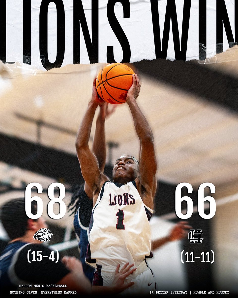 Hebron Lions Basketball tweet media
