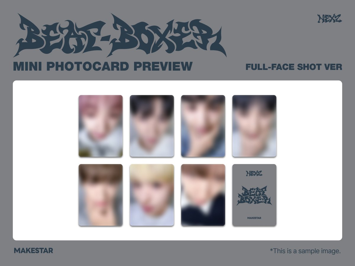 韓国対面サイン会＆ヨントン] #NEXZ The 3rd Mini Album <Beat-Boxer