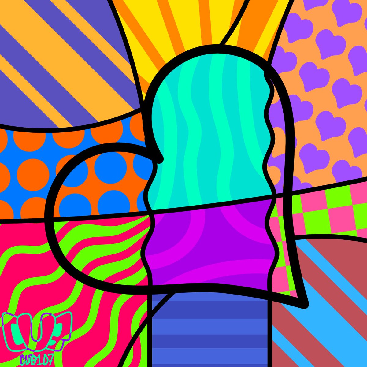 CUB1O7's tweet photo. made for class
inspired by Romero Britto https://t.co/DCx6E0nR1z