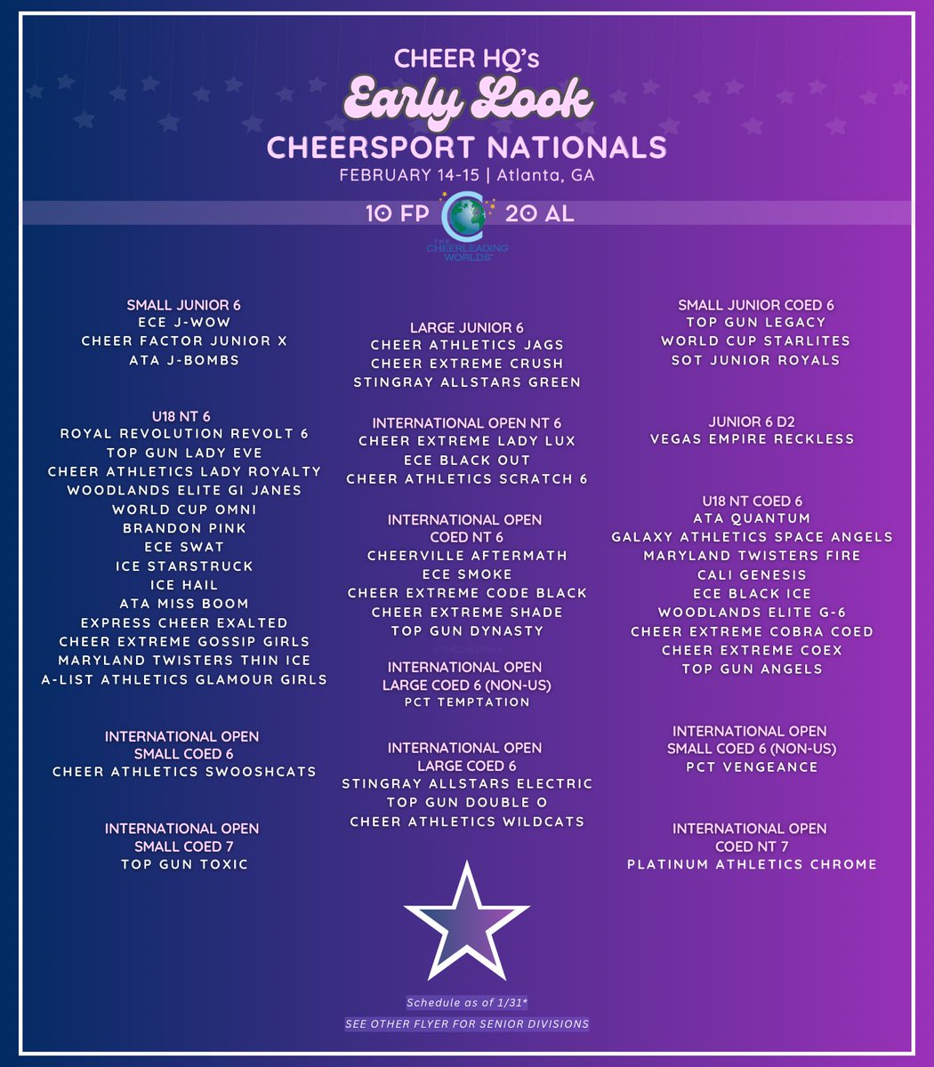 Cheer HQ tweet media