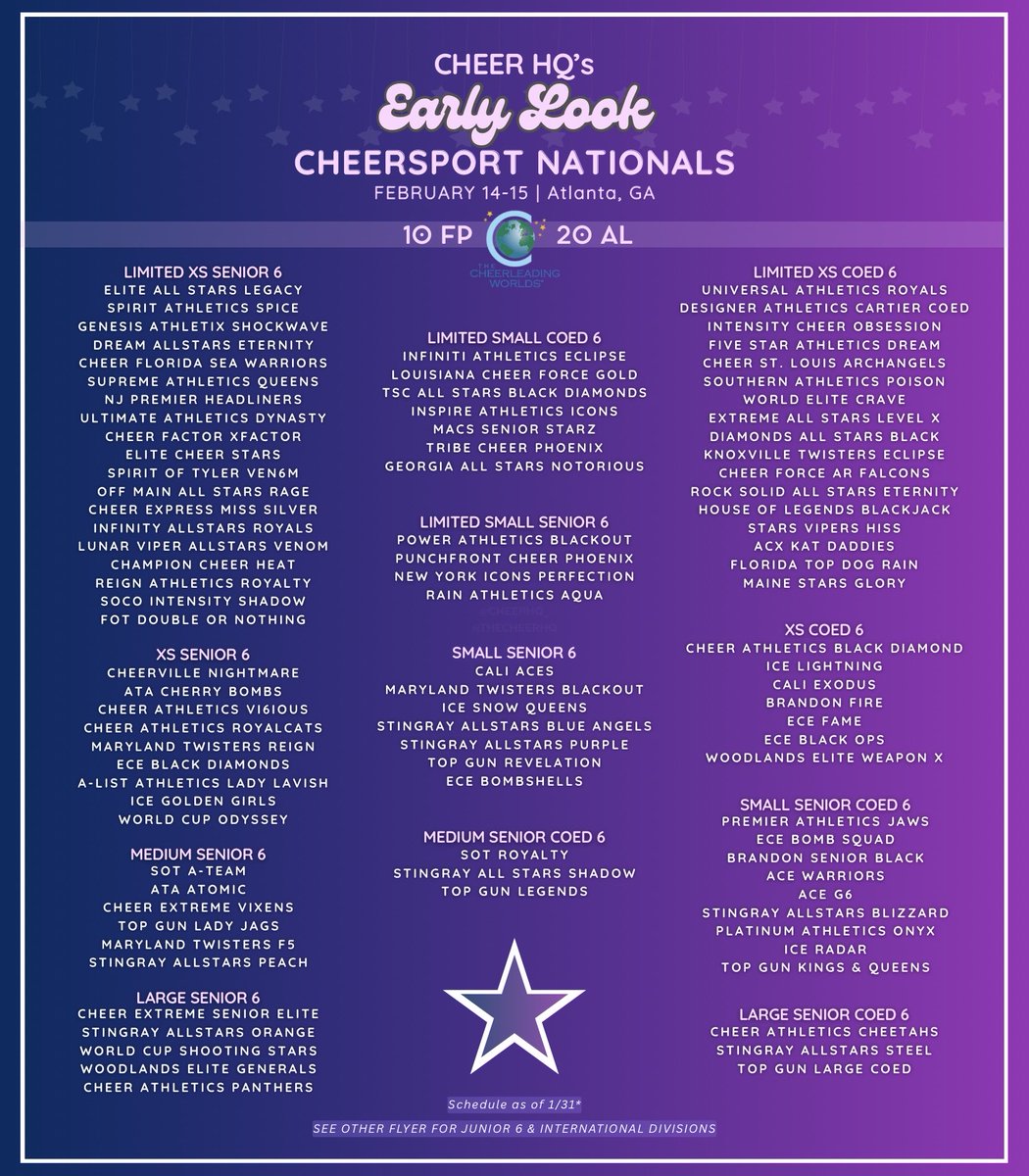 Cheer HQ tweet media