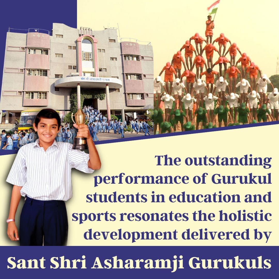 PrachiTekwani1's tweet photo. #Gurukul
Samagra Shiksha Paddhati
Sanatan Sanskriti
Sant Shri Asharamji Bapu - गुरुकुल शिक्षा ��द्धति से पढकर विधार्थी का सर्वांगीण विकास संभव है जहॉ शिक्षा के साथ नैतिक मूल्यों का भी संवर्धन होता है❗ https://t.co/AM7HyuEkL0