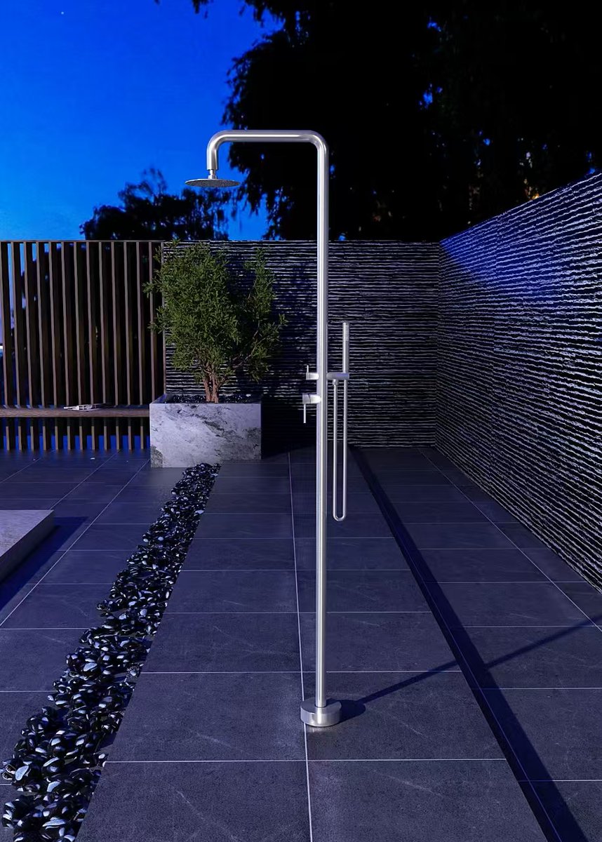 Michael43467188's tweet photo. 🌊 Elevate Your Poolside
Sleek, freestanding outdoor shower crafted from premium stainless steel. Blends modern design with all-weather durability for your pool oasis. Perfect for resorts, hotels, and luxury homes.
🌍 Global shipping | DM for OEM/ODM
#OutdoorShower #Poolupgrade https://t.co/z50Vyd8Yfi