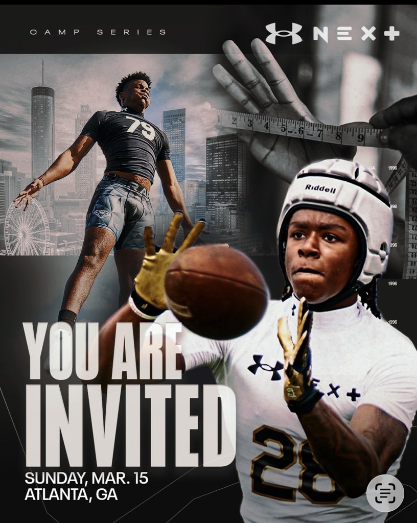 xzavier_cannon's tweet photo. Blessed to be Invited to Ua Next Camp🙏🏾
@demetricdwarren
@craighaubert
@theucreport
@TomLuginbill https://t.co/ptoSHjBBGs