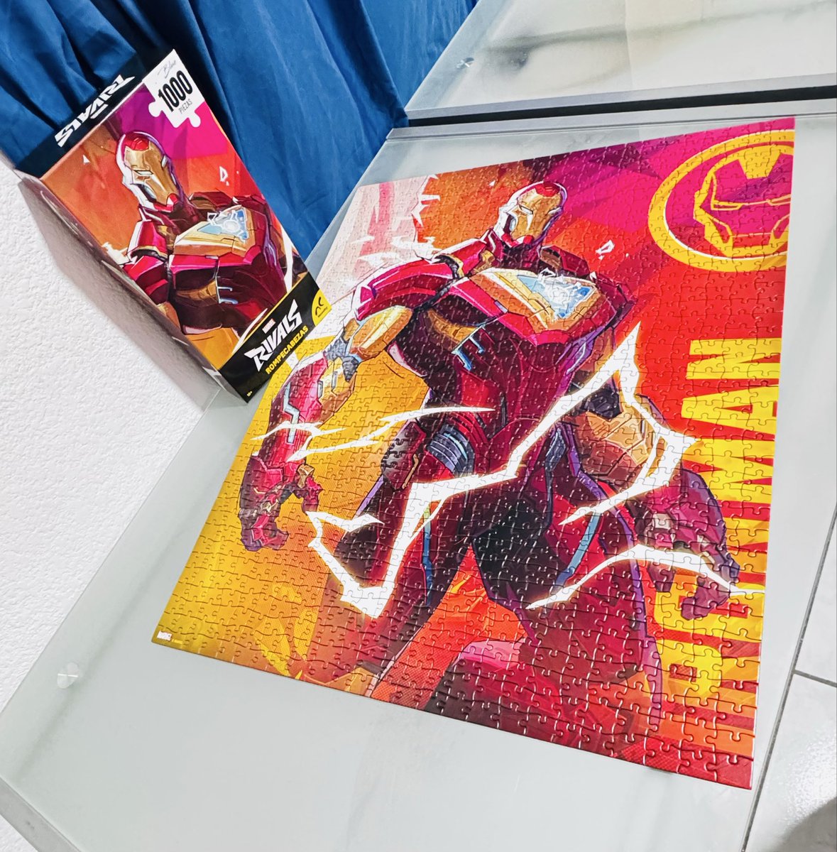 PabloSagoz's tweet photo. From fragments to armor 🧩
Iron Man
1000 pieces
Assembled ✅
#puzzle https://t.co/mEg15RYY2F