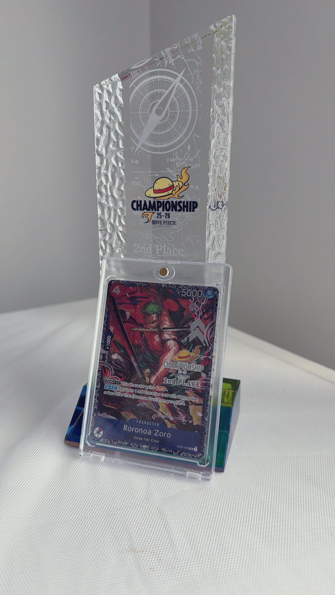 Not even a week old and already a lot to consider
OCE Finals Zoro ⚔️
Strong interest so far, taking my time ⏳DMs open
