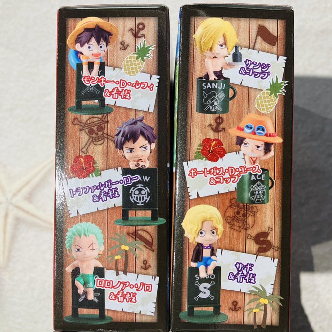 再入荷】 お茶友シリーズ ONE PIECE 海賊たちのバカンス【再販】 1個