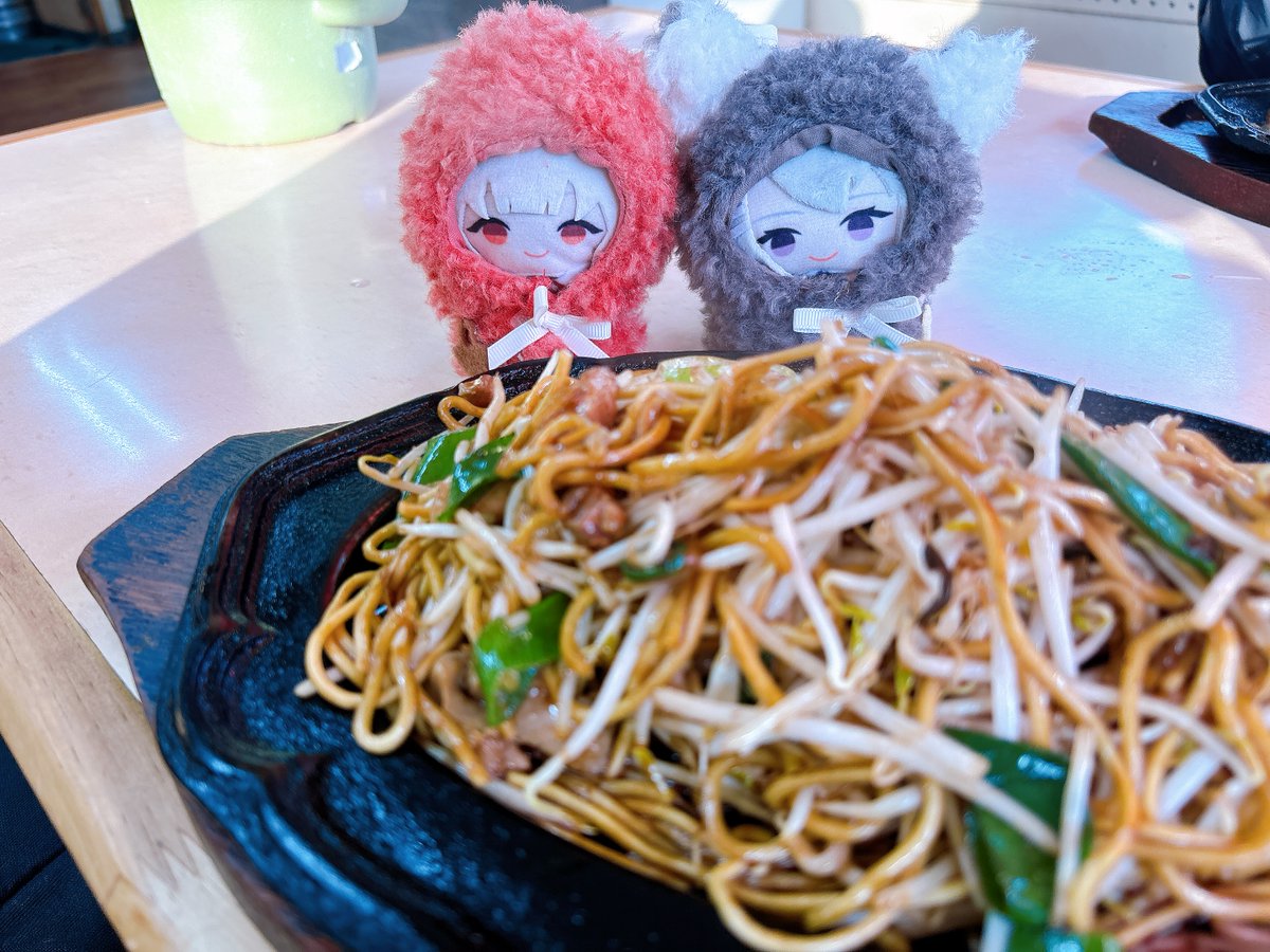 #ドコドコ行ったぜ
えるえる、でろーんさん。想夫恋の焼きそばだよ