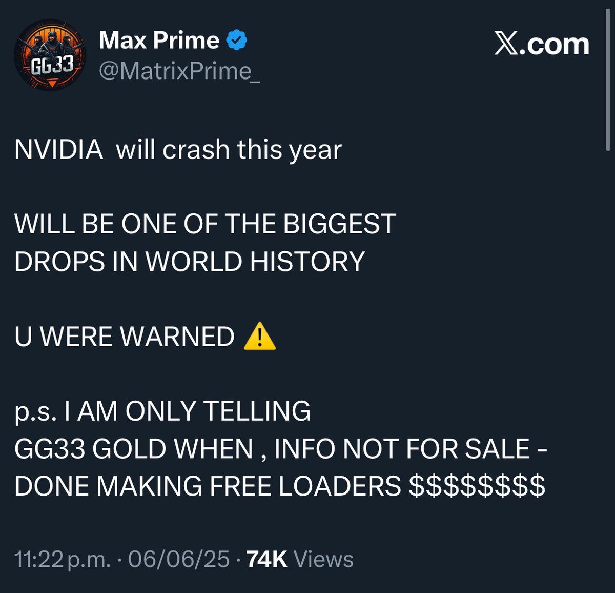 Mr. Truth tweet media