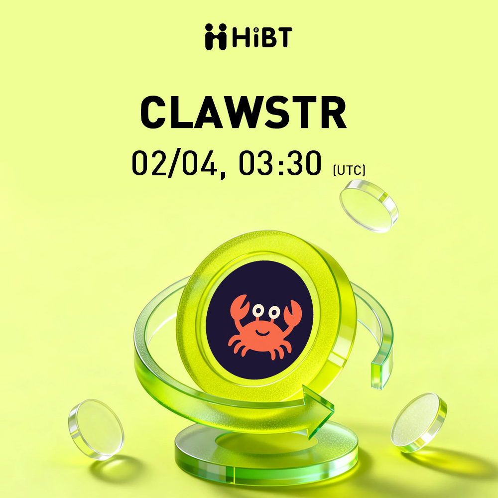HIBTGlobal's tweet photo. 🚀 $CLAWSTR (Clawstr) will soon be listed on #Hibt
🔥 Pair: CLAWSTR/USDT
💼 Network: BASE
⏰ Trade: https://t.co/ePsq5Calng
✍️ Details: https://t.co/42dtD8lvA0
#Clawstr #Crypto #Web3 #Cryptolisting https://t.co/2iJl4kloR3