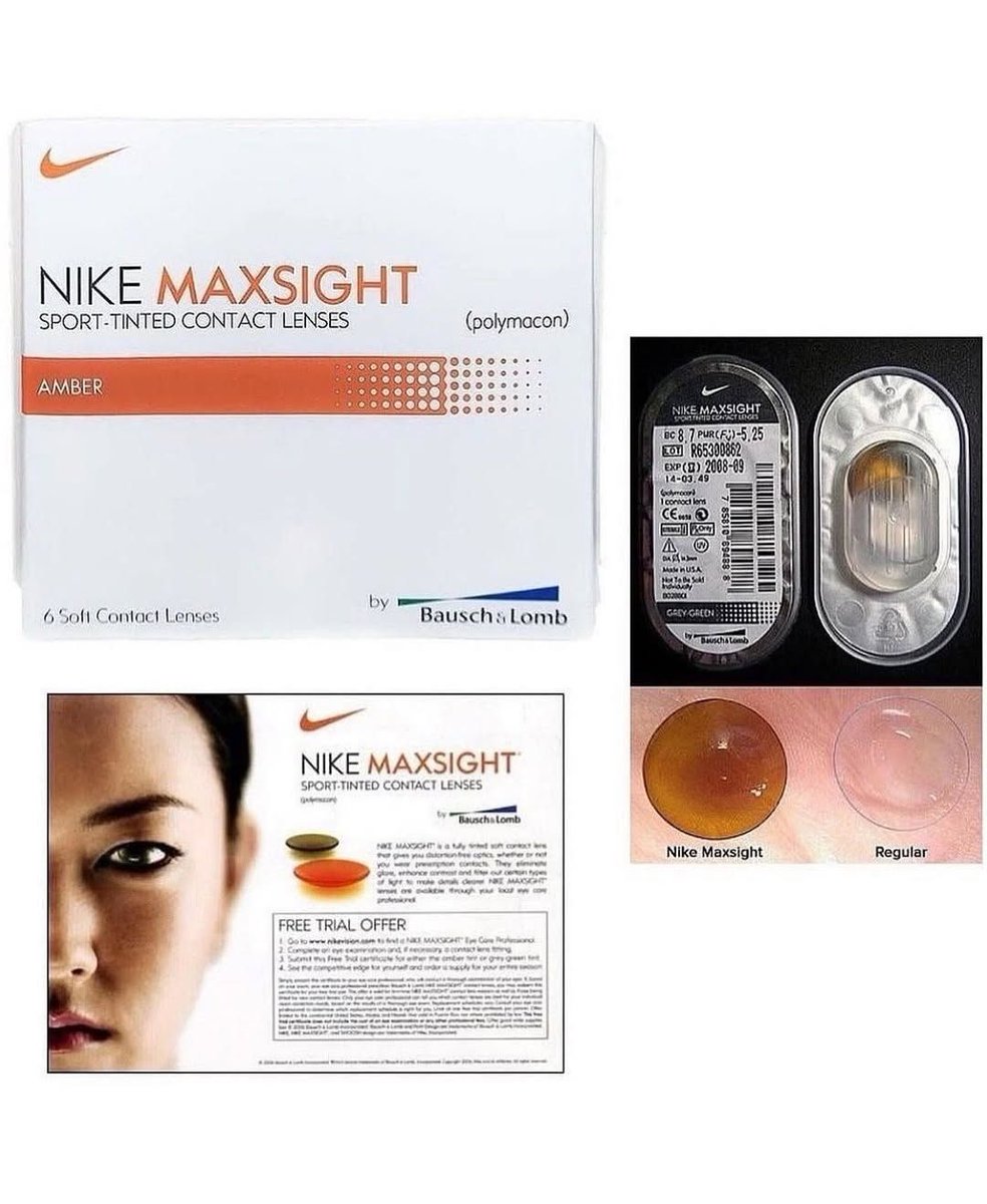 rogue's tweet photo. Nike’s discontinued MaxSight contact lenses were designed to give athletes an edge by improving visual clarity and enhancing contrast on the field https://t.co/3czOjSVFp9