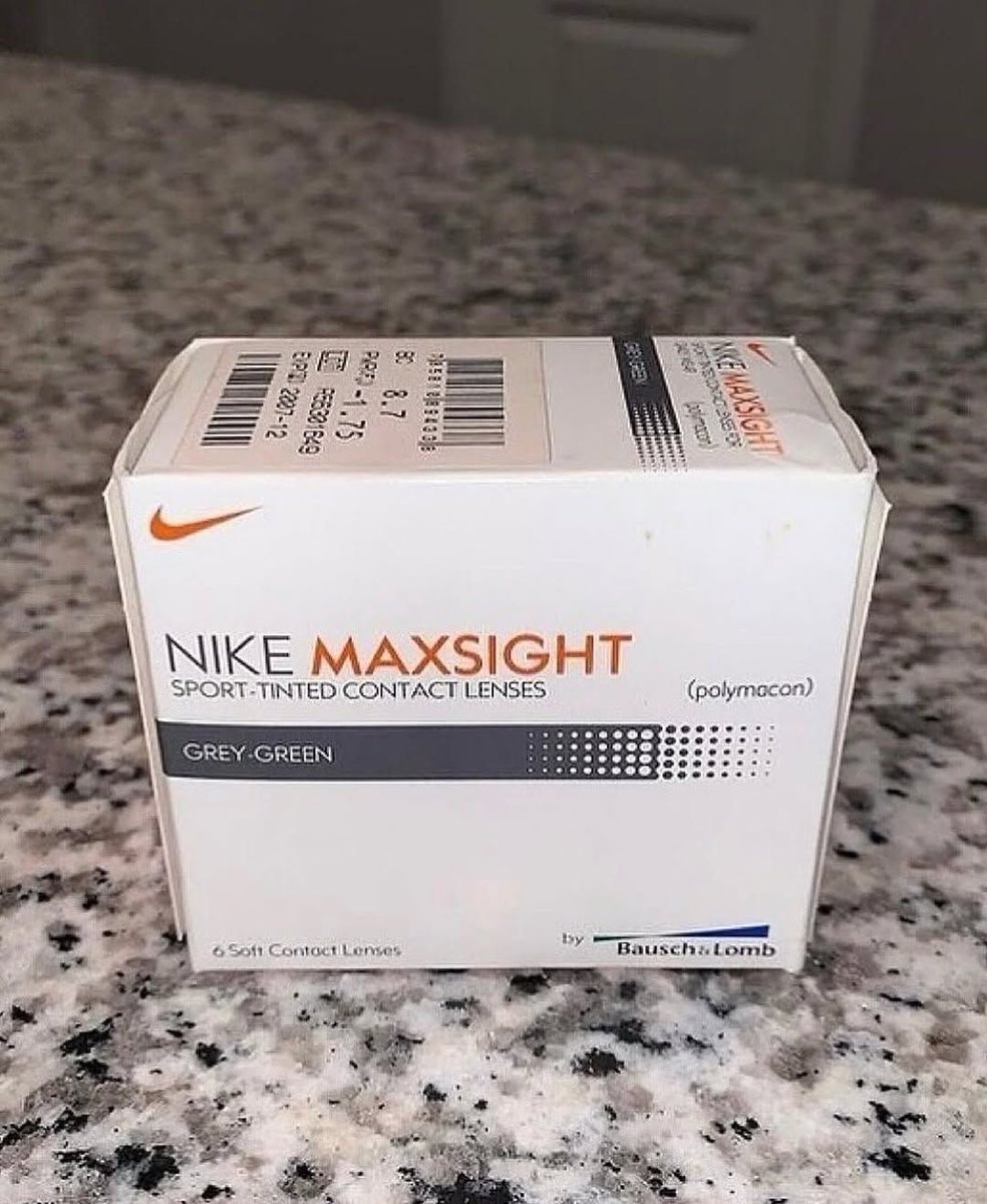 rogue's tweet photo. Nike’s discontinued MaxSight contact lenses were designed to give athletes an edge by improving visual clarity and enhancing contrast on the field https://t.co/3czOjSVFp9
