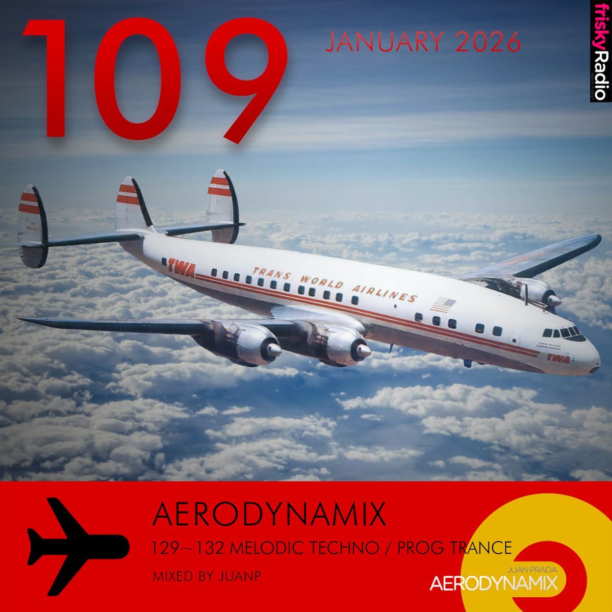 Aerodynamix 109 is now ready to listen and download at dj.juanprada.com