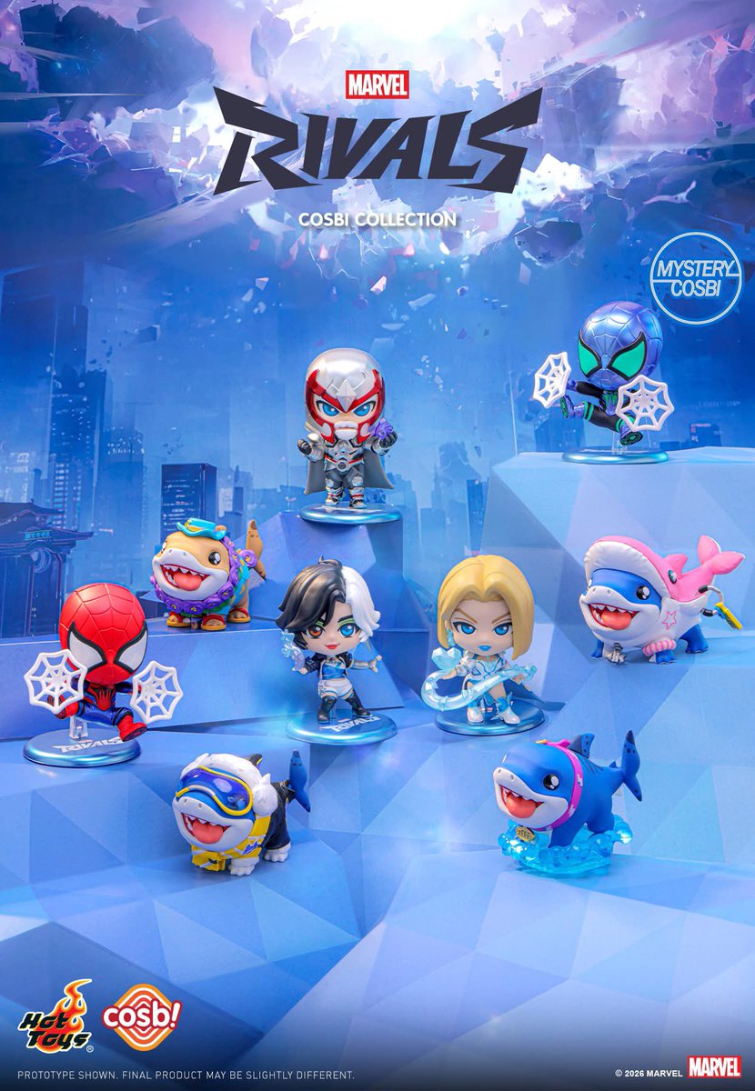 DisTrackers's tweet photo. Check out the Marvel Rivals Cosbi Collection!
.
#Marvel #MarvelRivals #Cosbaby #HotToys #BlindBox https://t.co/G0oPeltV1q