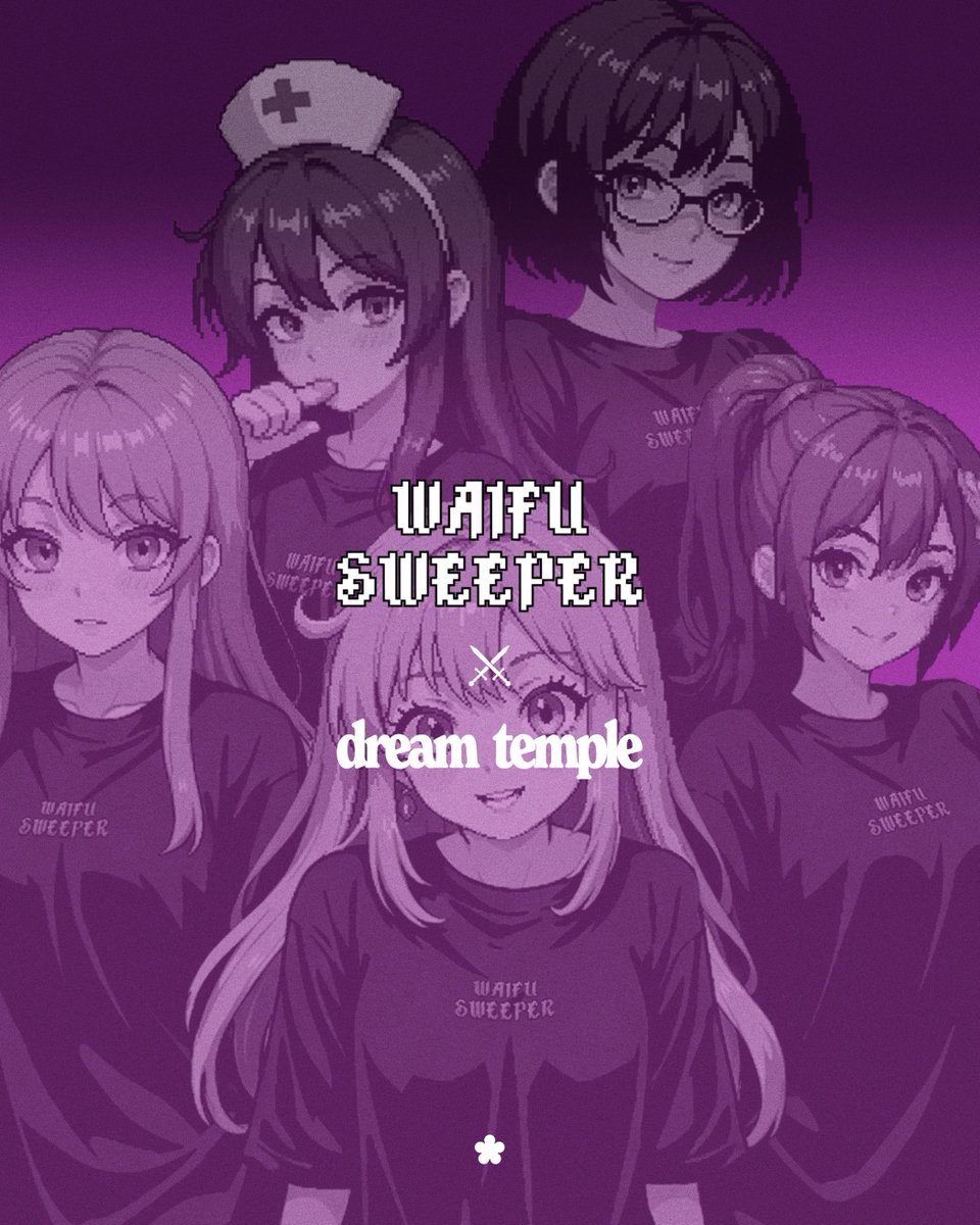 dreamtemple_'s tweet photo. Dream Temple × Waifu Sweeper.

Exclusive release.
Coming soon.
#DreamTemple #KnowThyself #NewDrop #StayTuned
@waifusweeper @YGG_Play https://t.co/tm51BJlsz0
