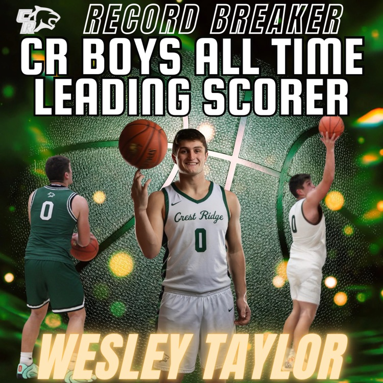 pride_cr's tweet photo. HISTORY MAKER! 
Wesley Taylor scores 26 points tonight to become the boys basketball ALL-TIME leading scorer!

Wesley surpasses the previous record held by 2020 graduate and current head coach Cole Schmidli, reaching 1,720 career points — and counting.

Congratulations, Wesley! https://t.co/91hasJBfw8