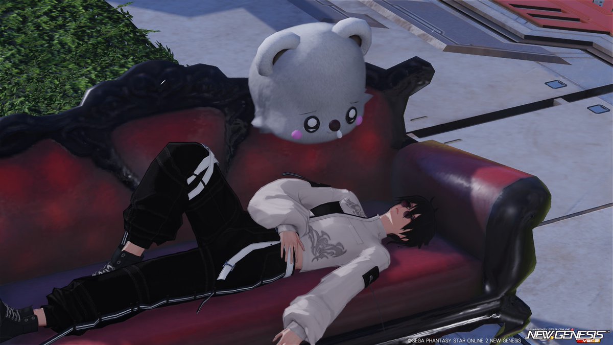 KAI_930's tweet photo. 普段の様子？(笑)
 #PSO2NGS_SS 
 #メンテの日なのでSS貼る https://t.co/IX0kp4Xf4c