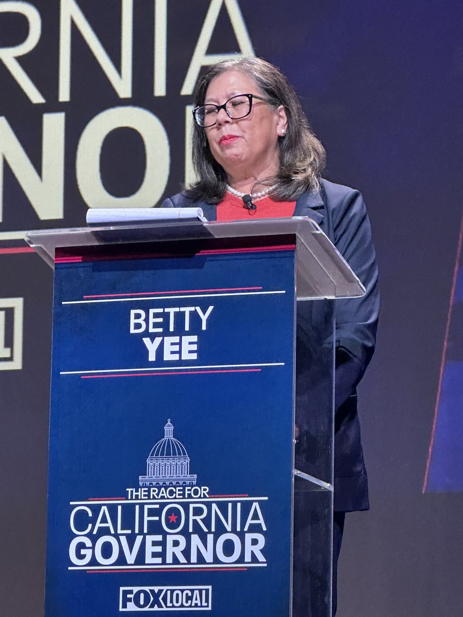 Voters have had enough. <a href="/BettyYeeforCA/">Betty T. Yee</a> I’m the adult in the room.  A woman who gets things done.  I don’t need on the job training.  My mom would say to do the work. Make ca better for all. <a href="/KTVU/">KTVU</a>  <a href="/FOXLA/">FOX 11 Los Angeles</a> #cagovernordebate